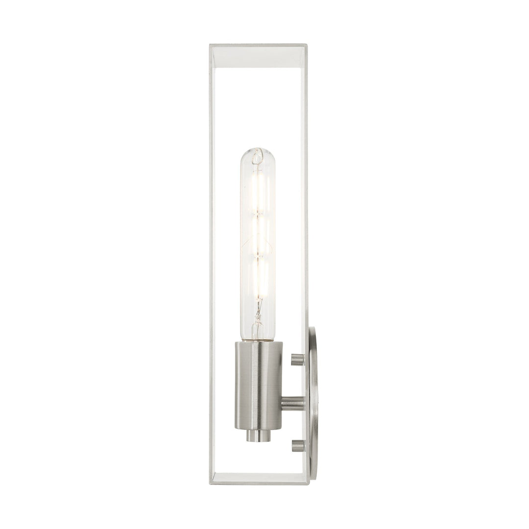 1 Light Brushed Nickel Ada Single Sconce