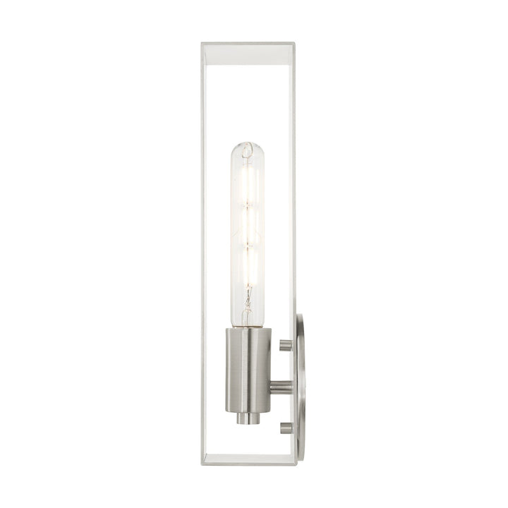 1 Light Brushed Nickel Ada Single Sconce