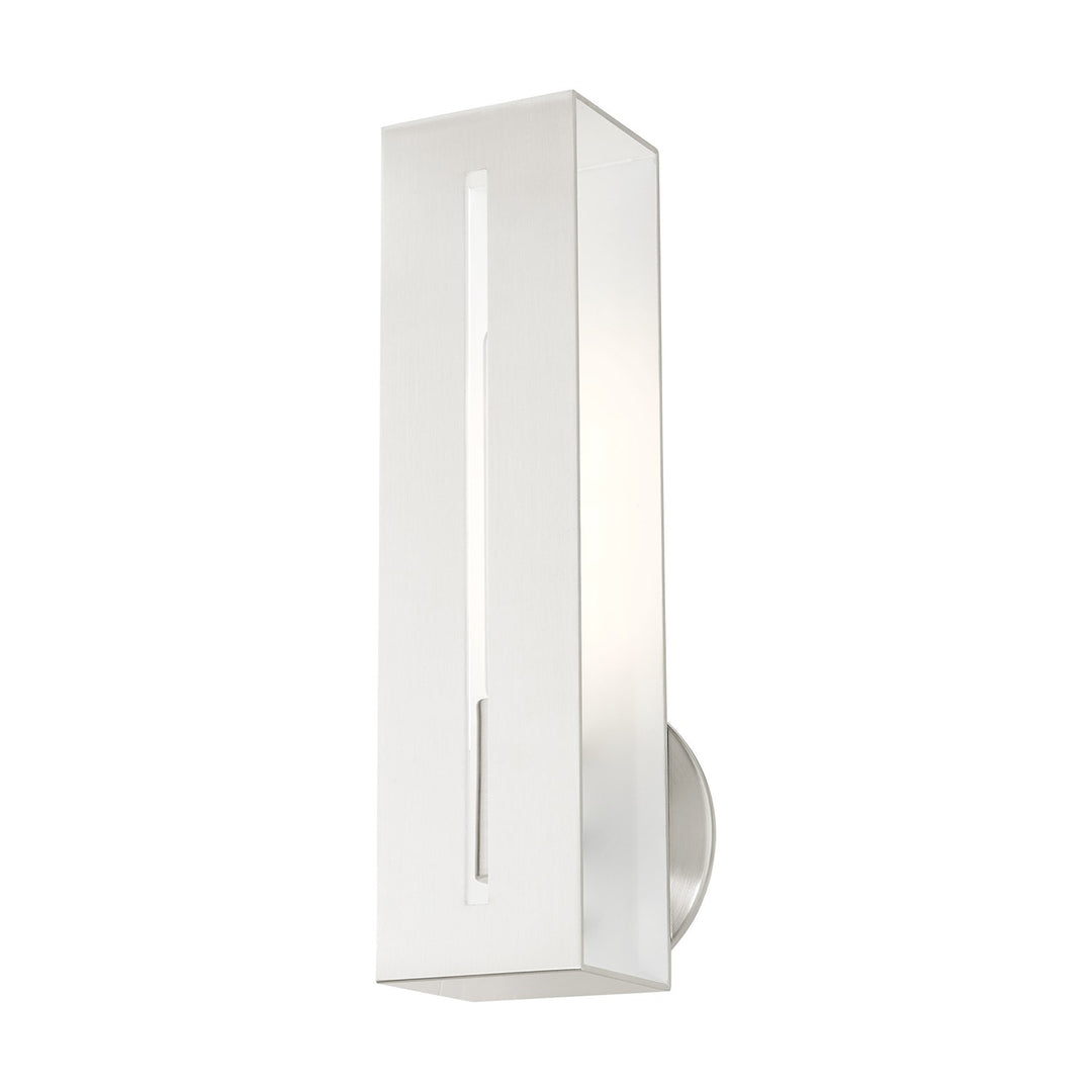 1 Light Brushed Nickel Ada Single Sconce