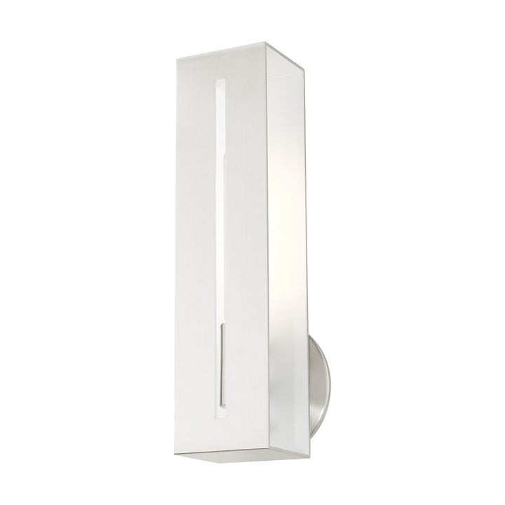 1 Light Brushed Nickel Ada Single Sconce