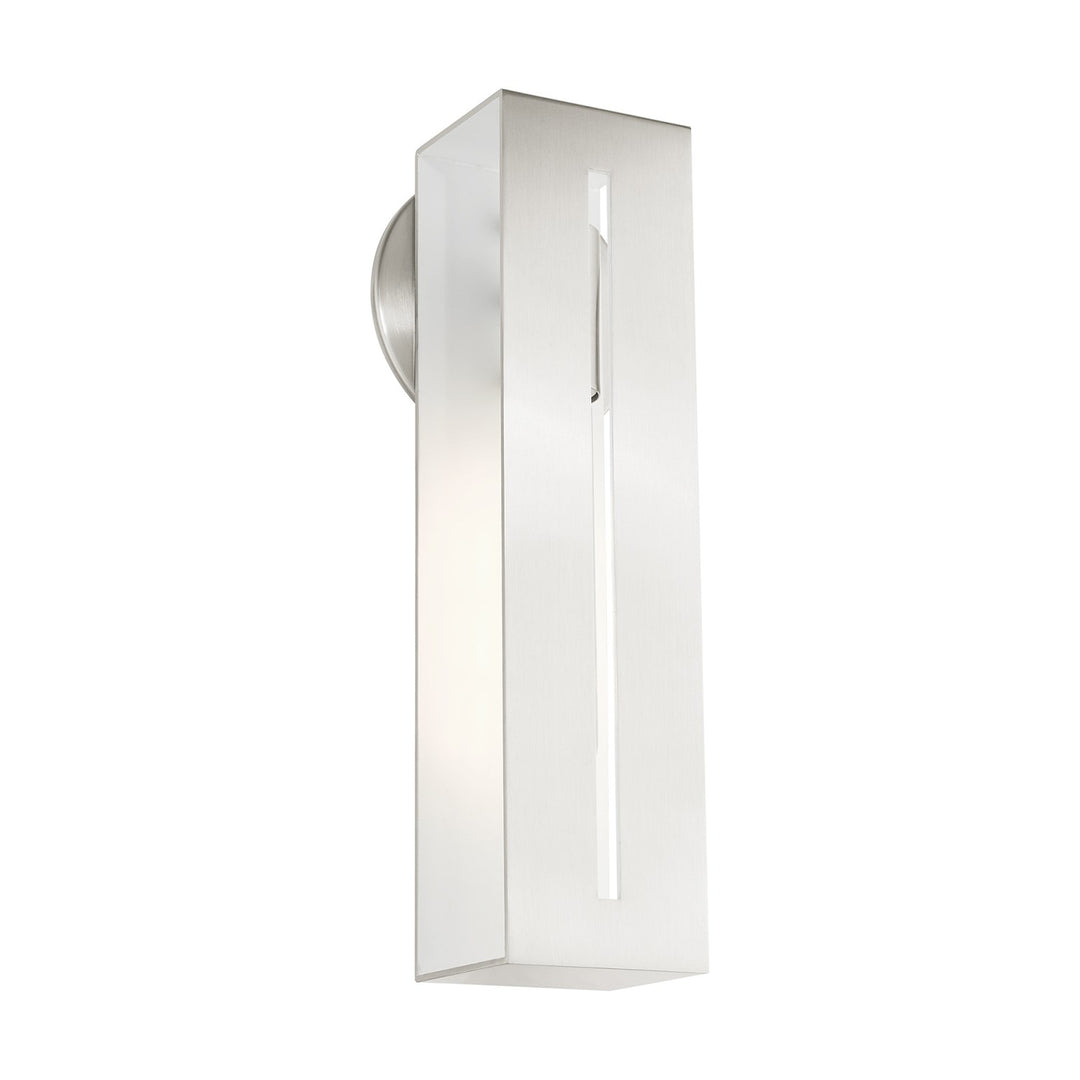1 Light Brushed Nickel Ada Single Sconce
