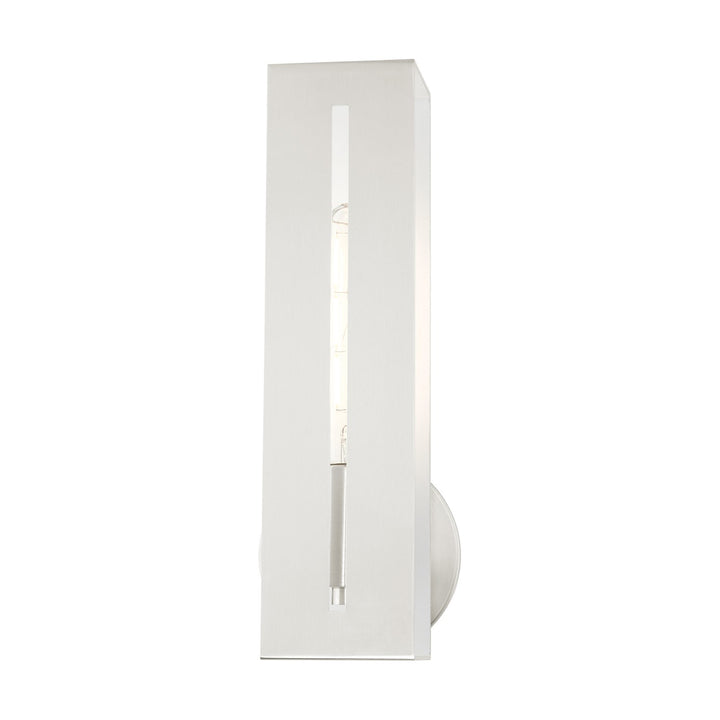 1 Light Brushed Nickel Ada Single Sconce