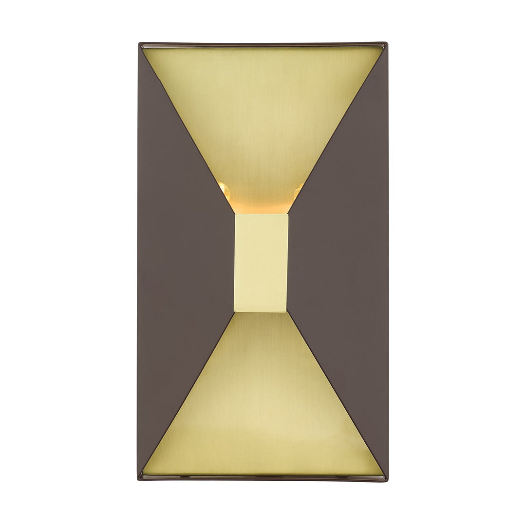 2 Light Bronze Ada Sconce by Livex Lighting