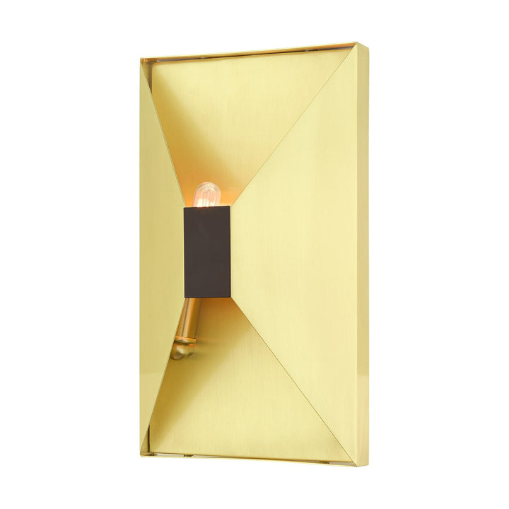 2 Light Satin Brass Ada Sconce