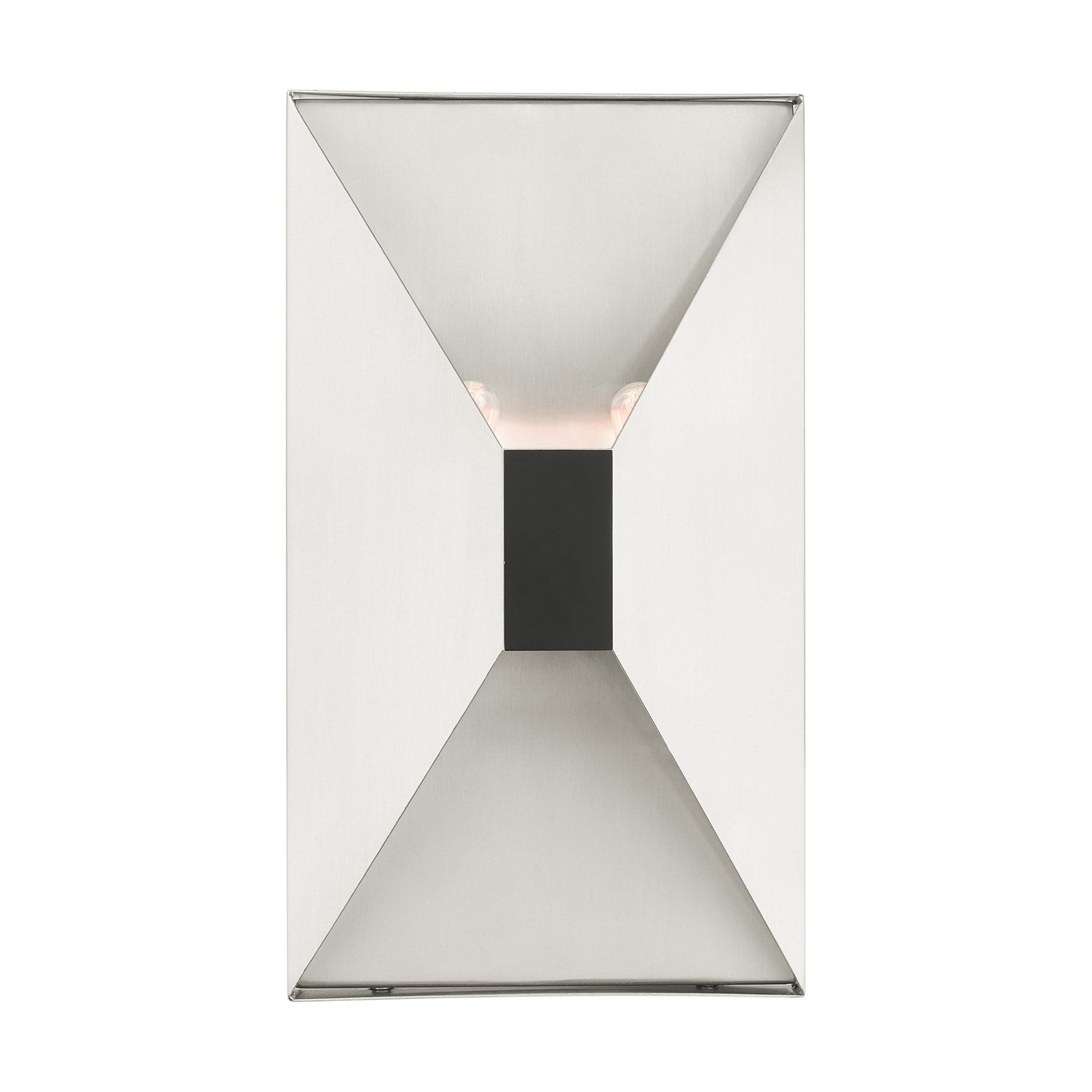 2 Light Brushed Nickel Ada Sconce by Livex Lighting