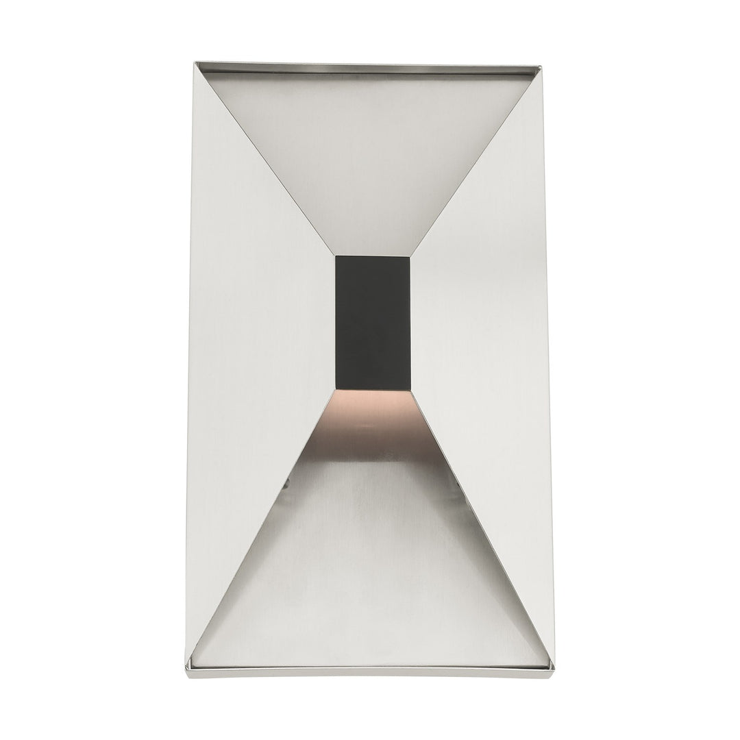 2 Light Brushed Nickel Ada Sconce