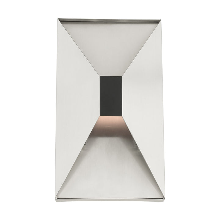 2 Light Brushed Nickel Ada Sconce