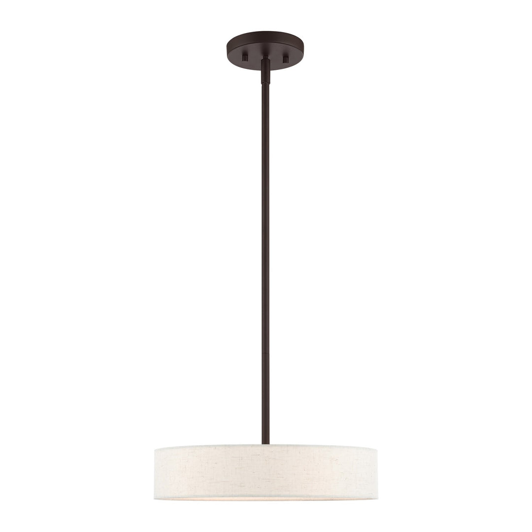 4 Light Bronze Chandelier by Livex Lighting