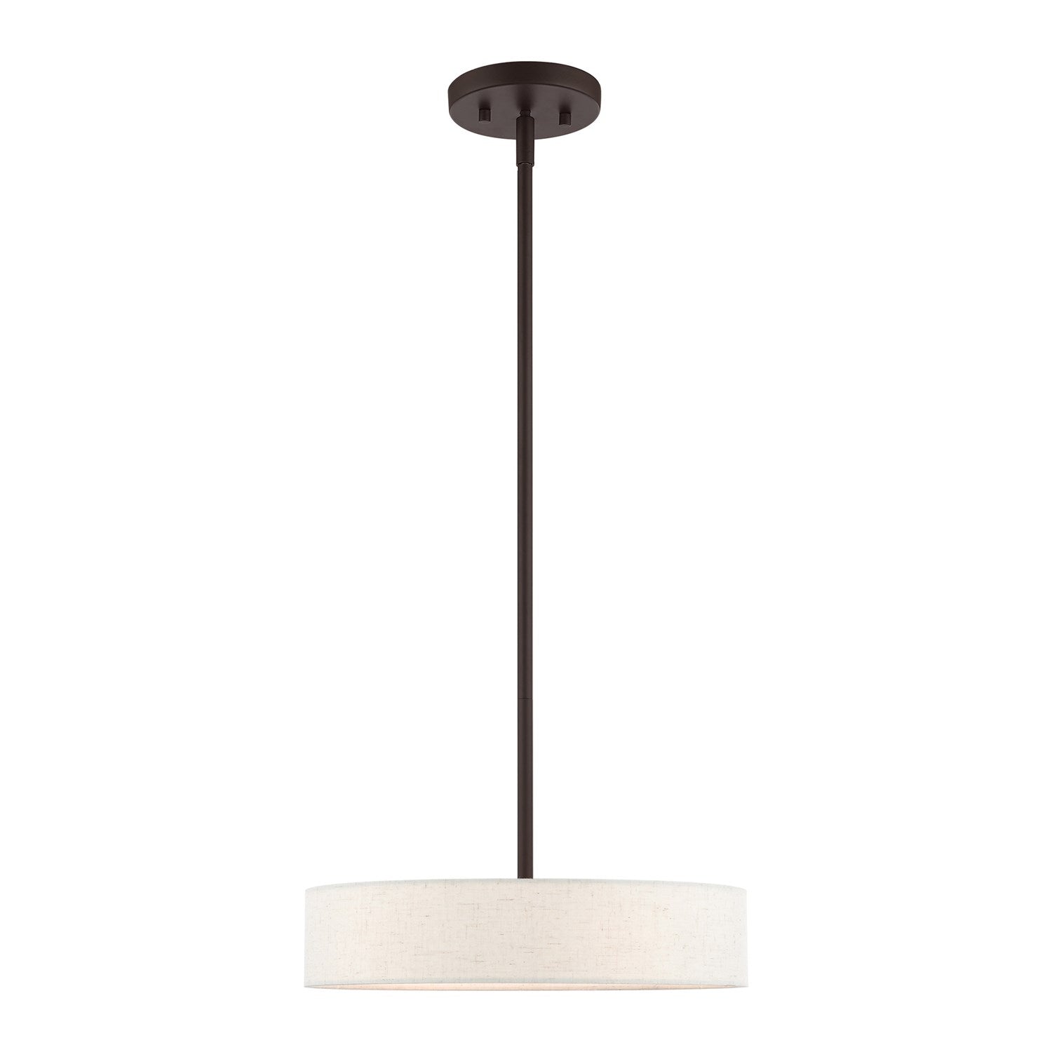 4 Light Bronze Chandelier by Livex Lighting