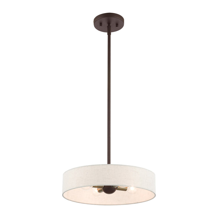4 Light Bronze Chandelier