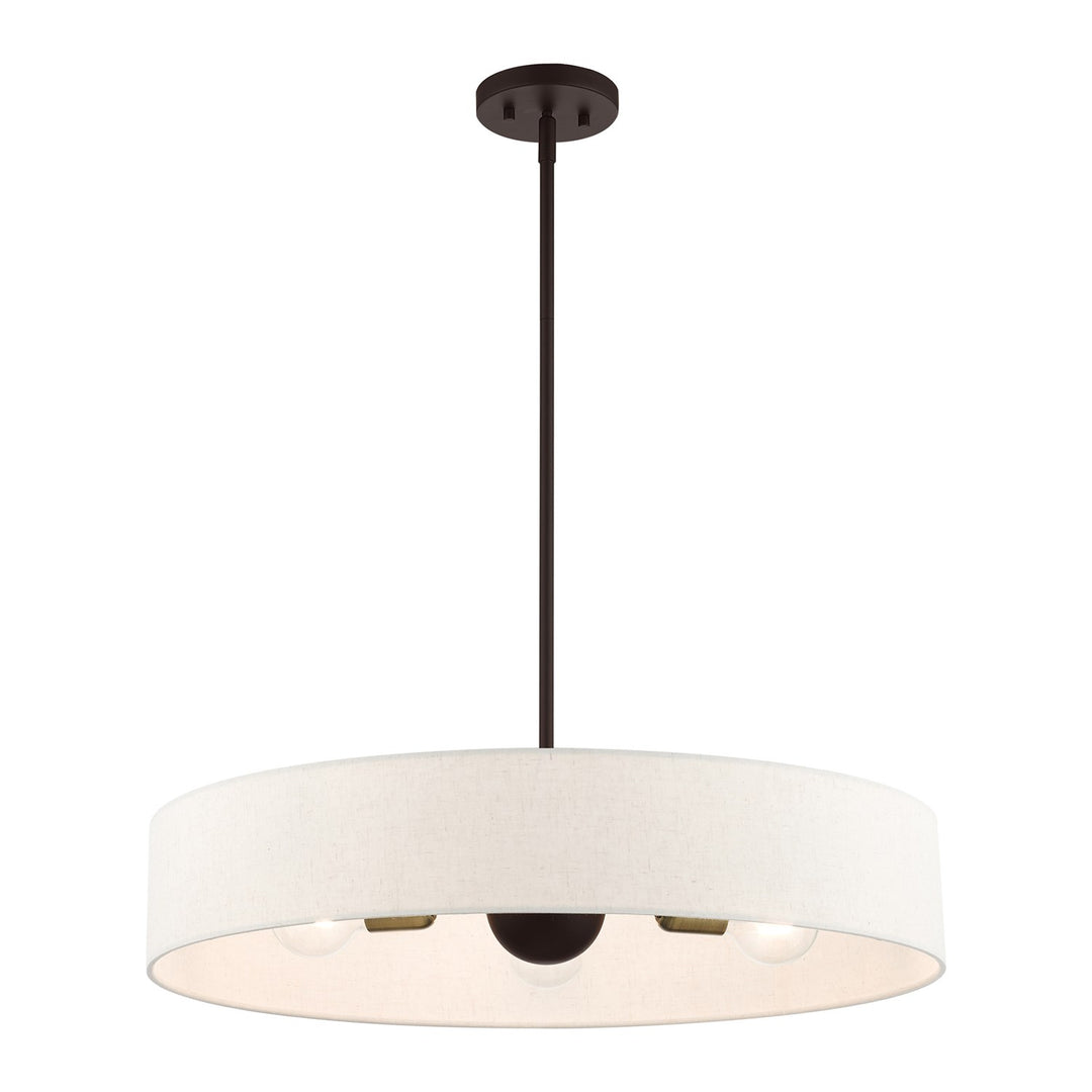 5 Light Bronze Chandelier