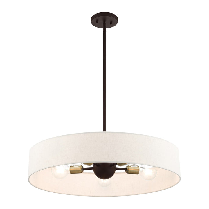 5 Light Bronze Chandelier