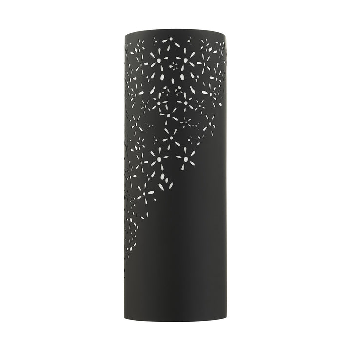2 Light Black Ada Sconce