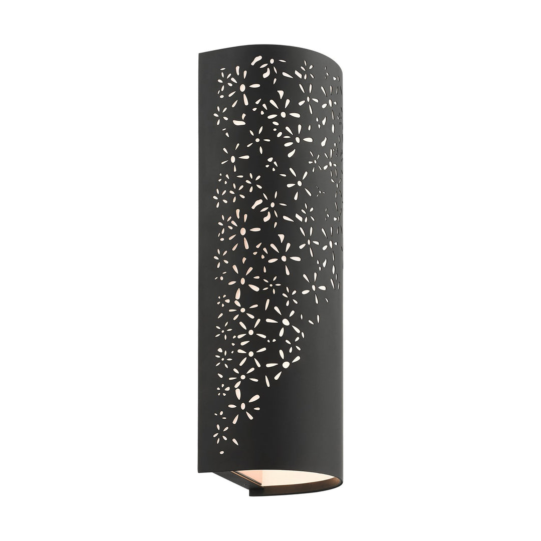 2 Light Black Ada Sconce