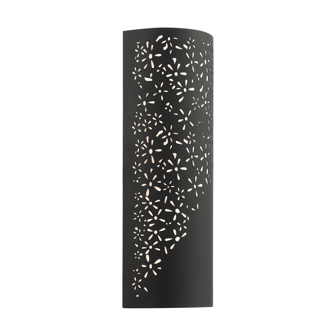 2 Light Black Ada Sconce