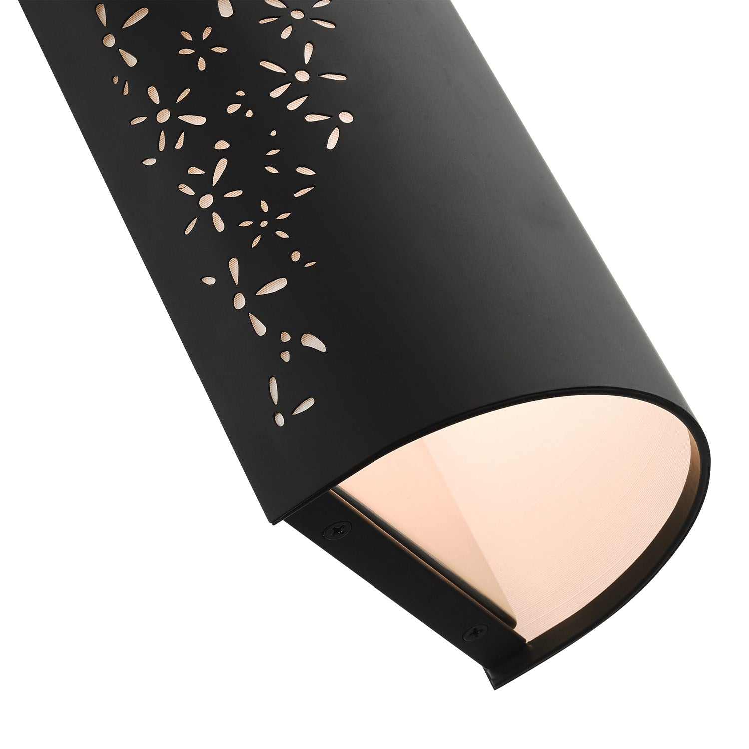 2 Light Black Ada Sconce