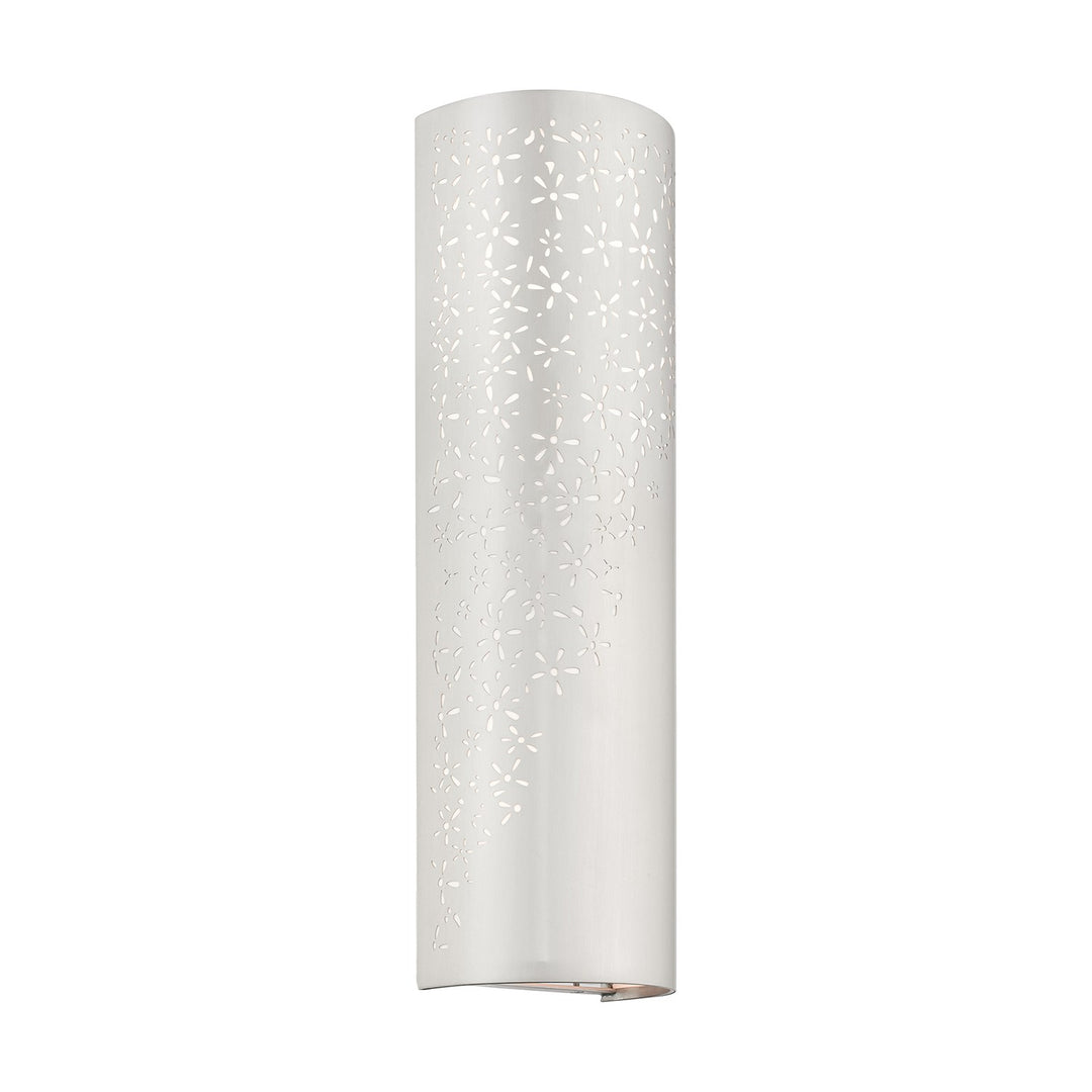 2 Light Brushed Nickel Ada Sconce