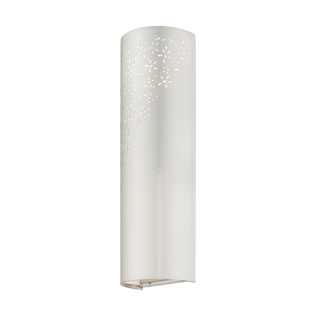 2 Light Brushed Nickel Ada Sconce