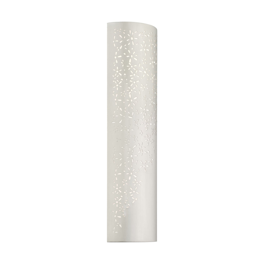 2 Light Brushed Nickel Ada Sconce