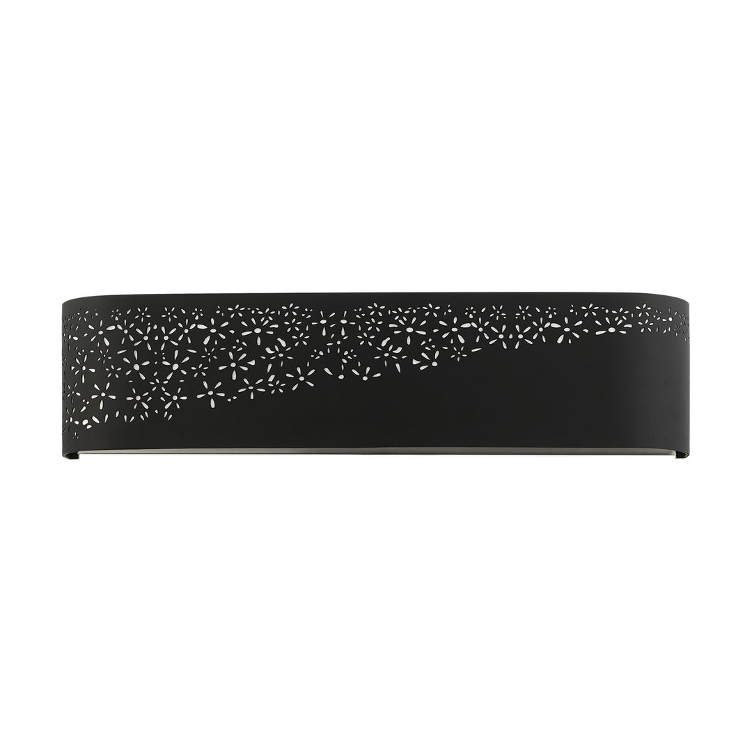4 Light Black Ada Vanity Sconce