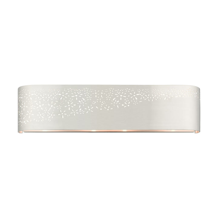 4 Light Brushed Nickel Ada Vanity Sconce by Livex Lighting