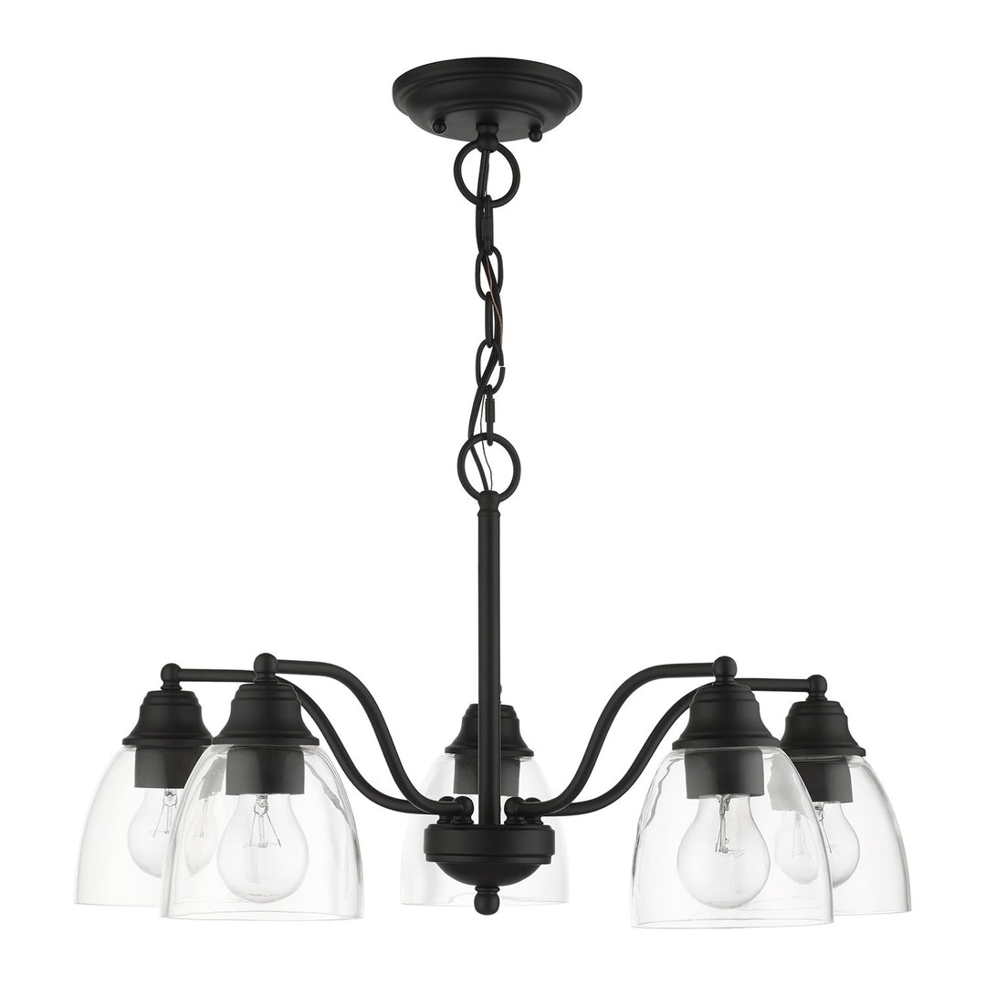5 Light Black Chandelier