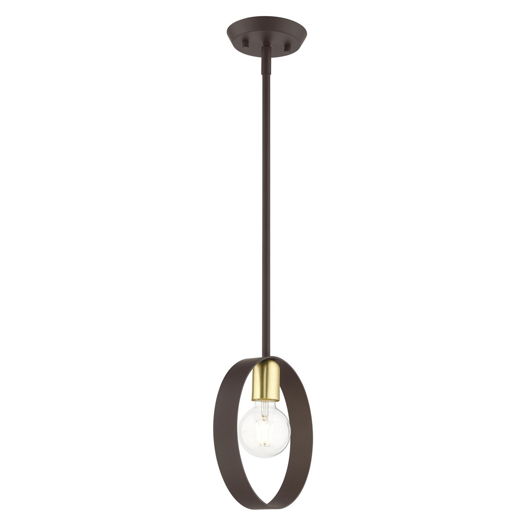 1 Light Bronze Pendant