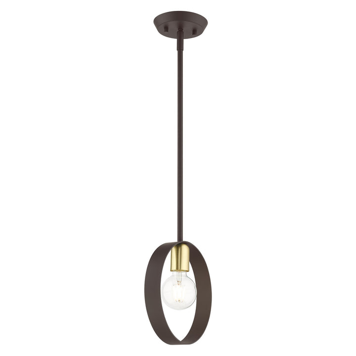1 Light Bronze Pendant