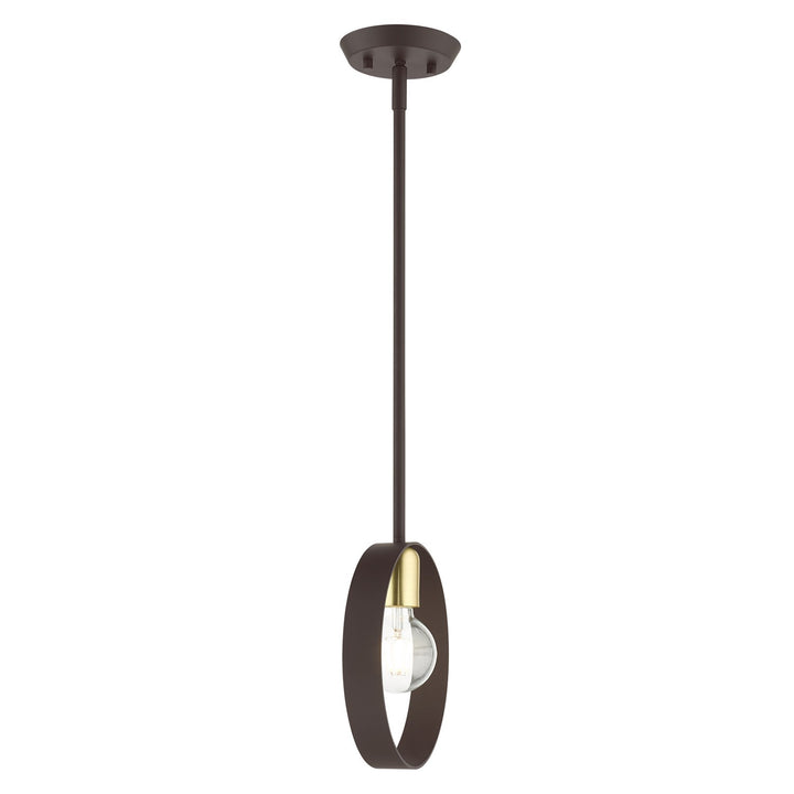 1 Light Bronze Pendant