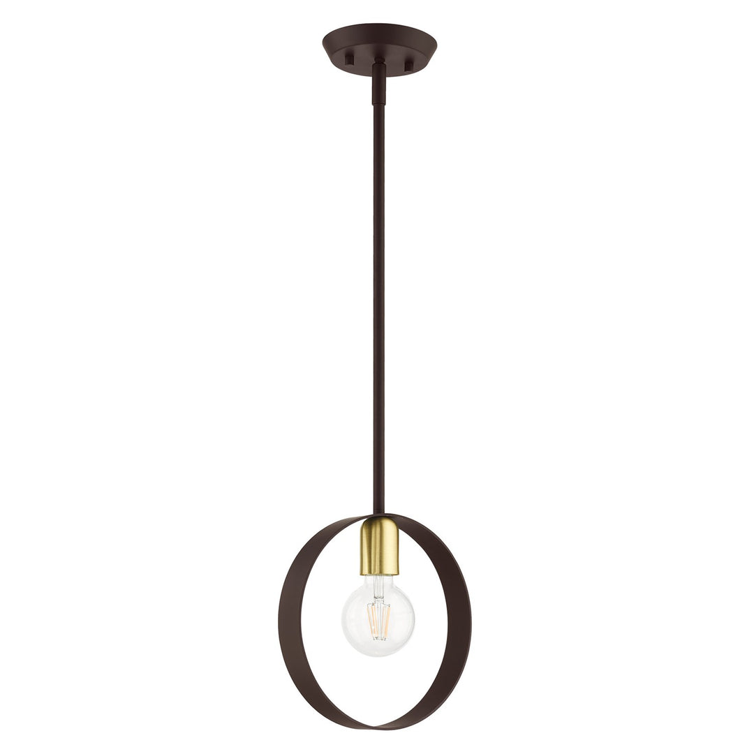1 Light Bronze Pendant