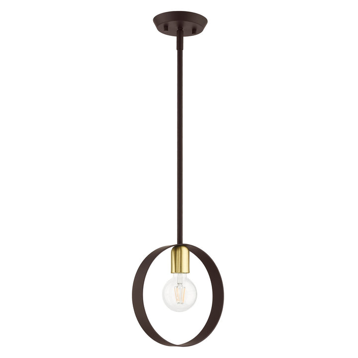 1 Light Bronze Pendant