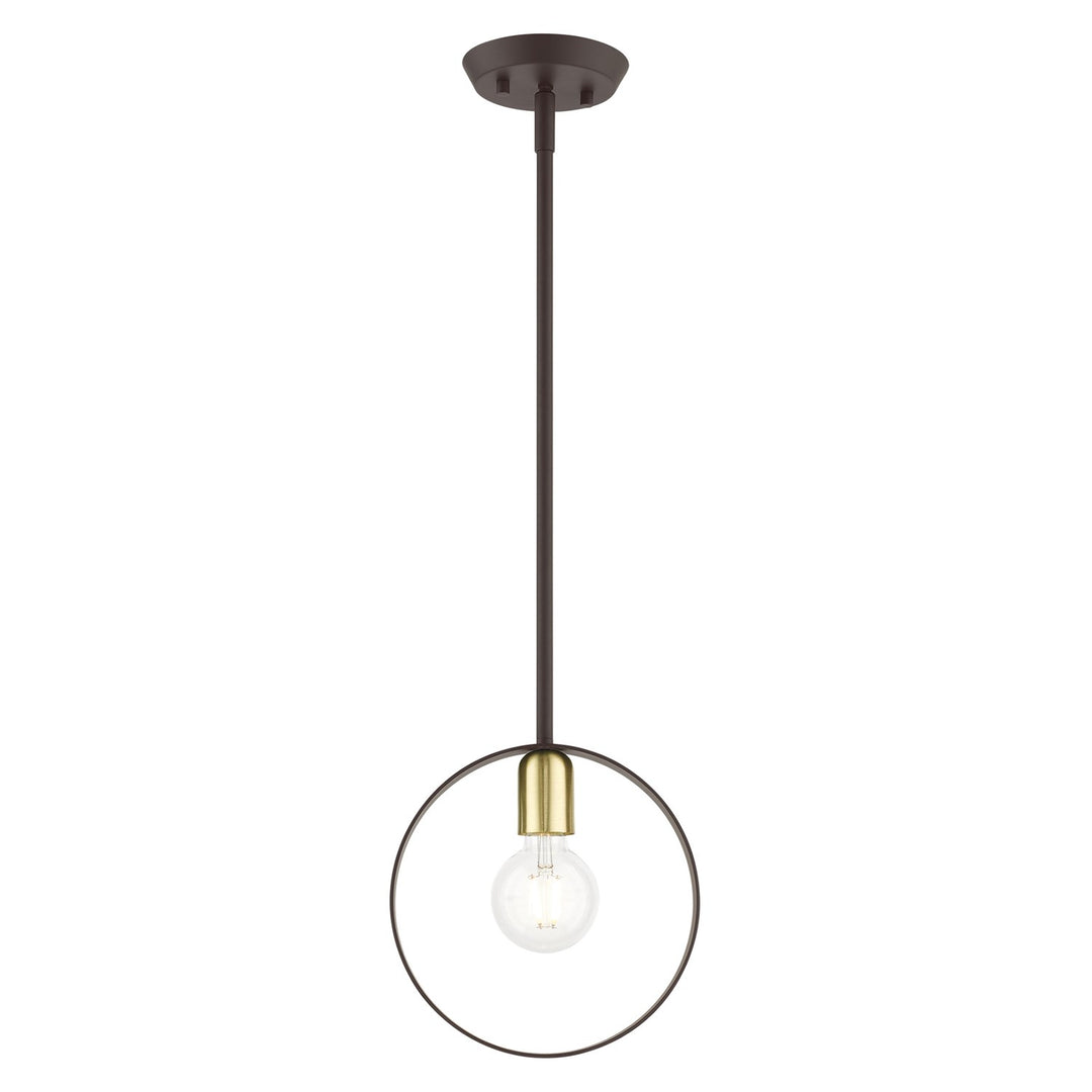 1 Light Bronze Pendant