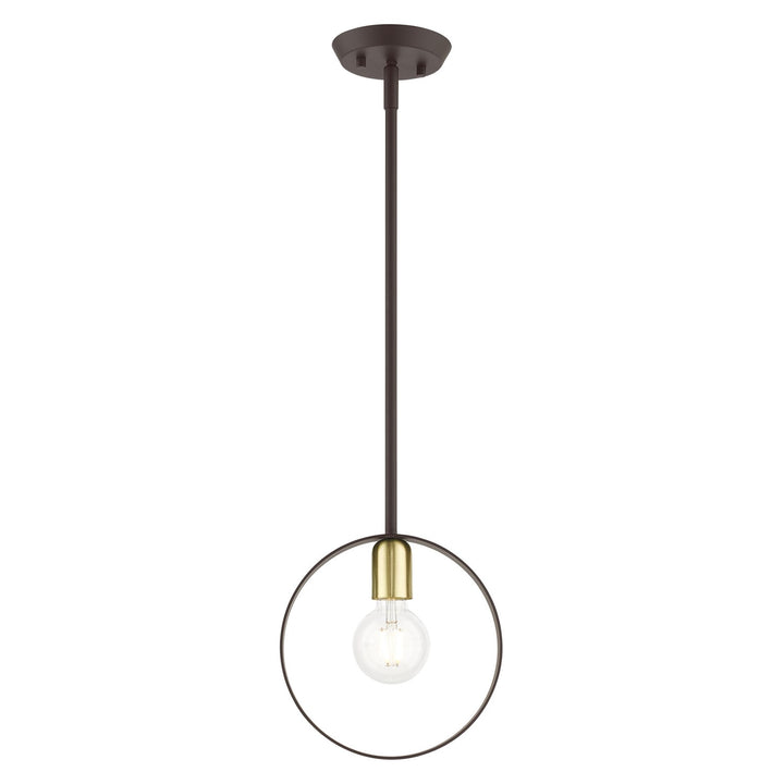 1 Light Bronze Pendant