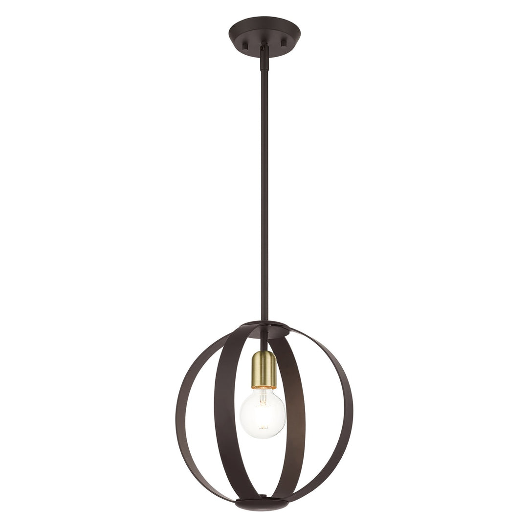 1 Light Bronze Pendant