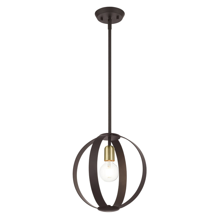1 Light Bronze Pendant