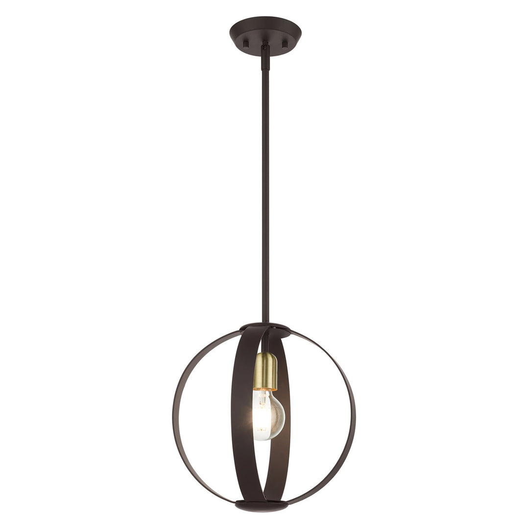 1 Light Bronze Pendant