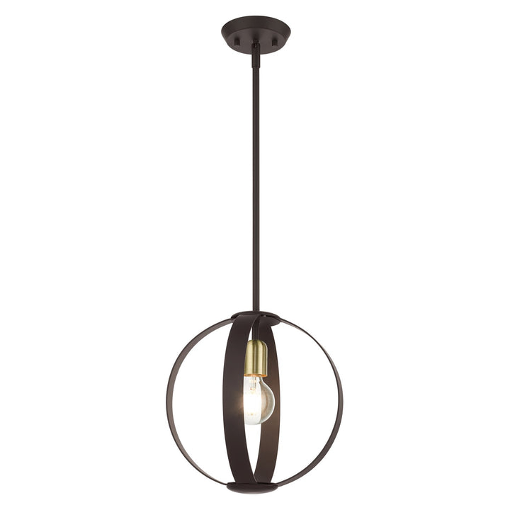 1 Light Bronze Pendant