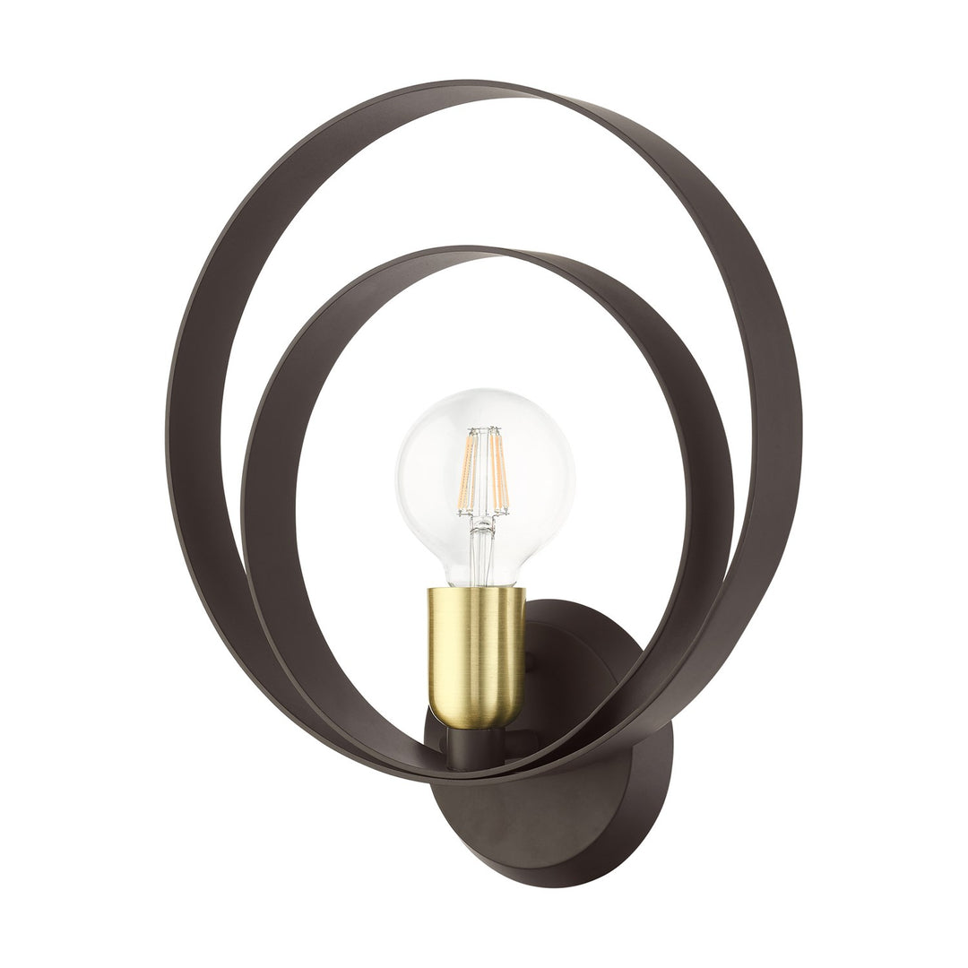 1 Light Bronze Ada Single Sconce