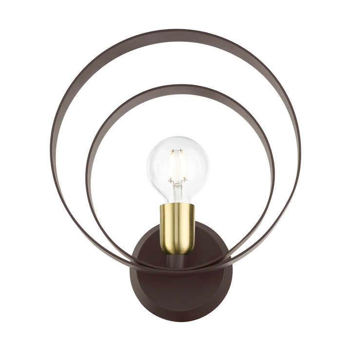 1 Light Bronze Ada Single Sconce