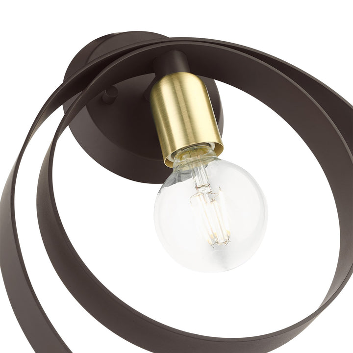 1 Light Bronze Ada Single Sconce