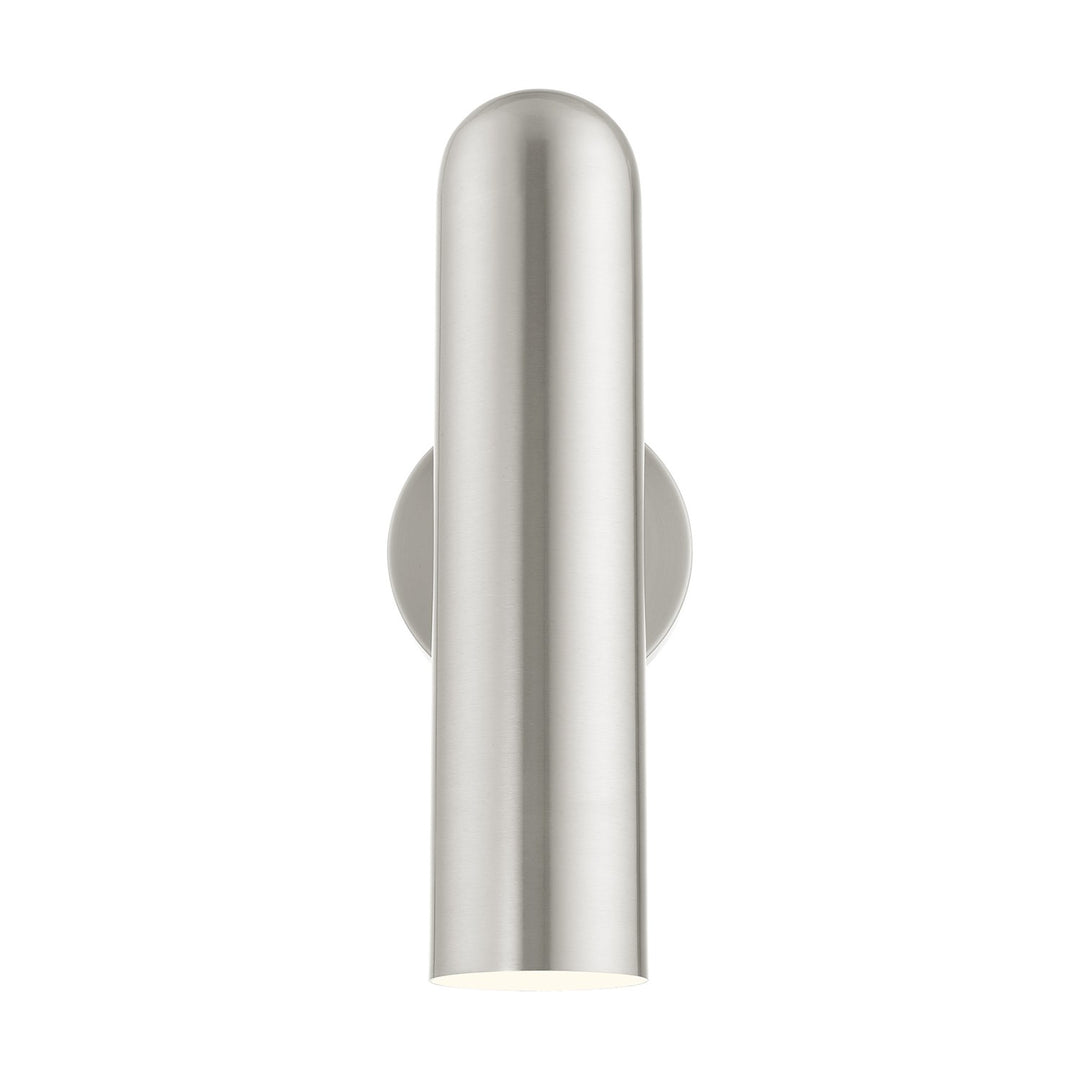 1 Light Brushed Nickel Ada Single Sconce
