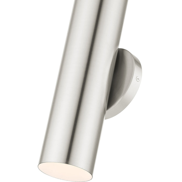 1 Light Brushed Nickel Ada Single Sconce