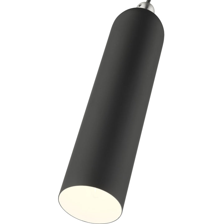 1 Light Black Pendant