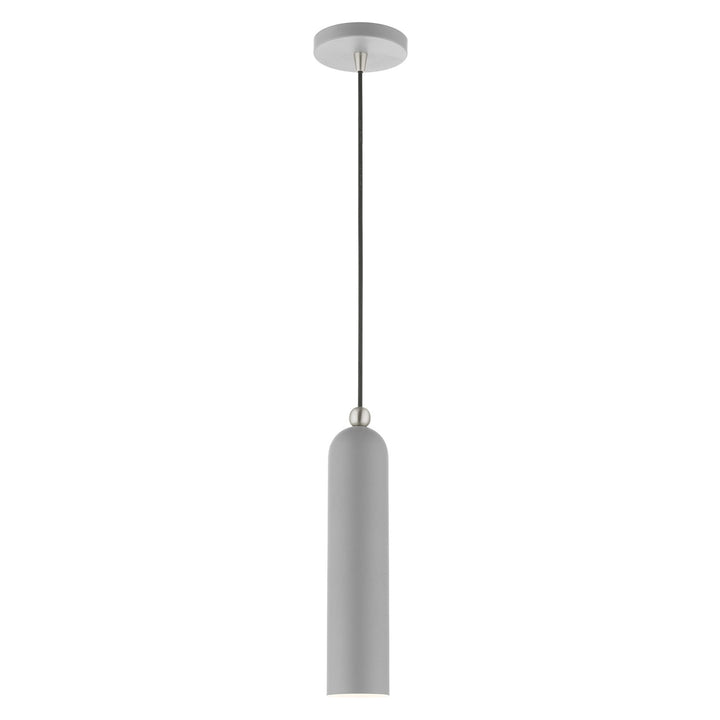 1 Light Nordic Gray Pendant by Livex Lighting