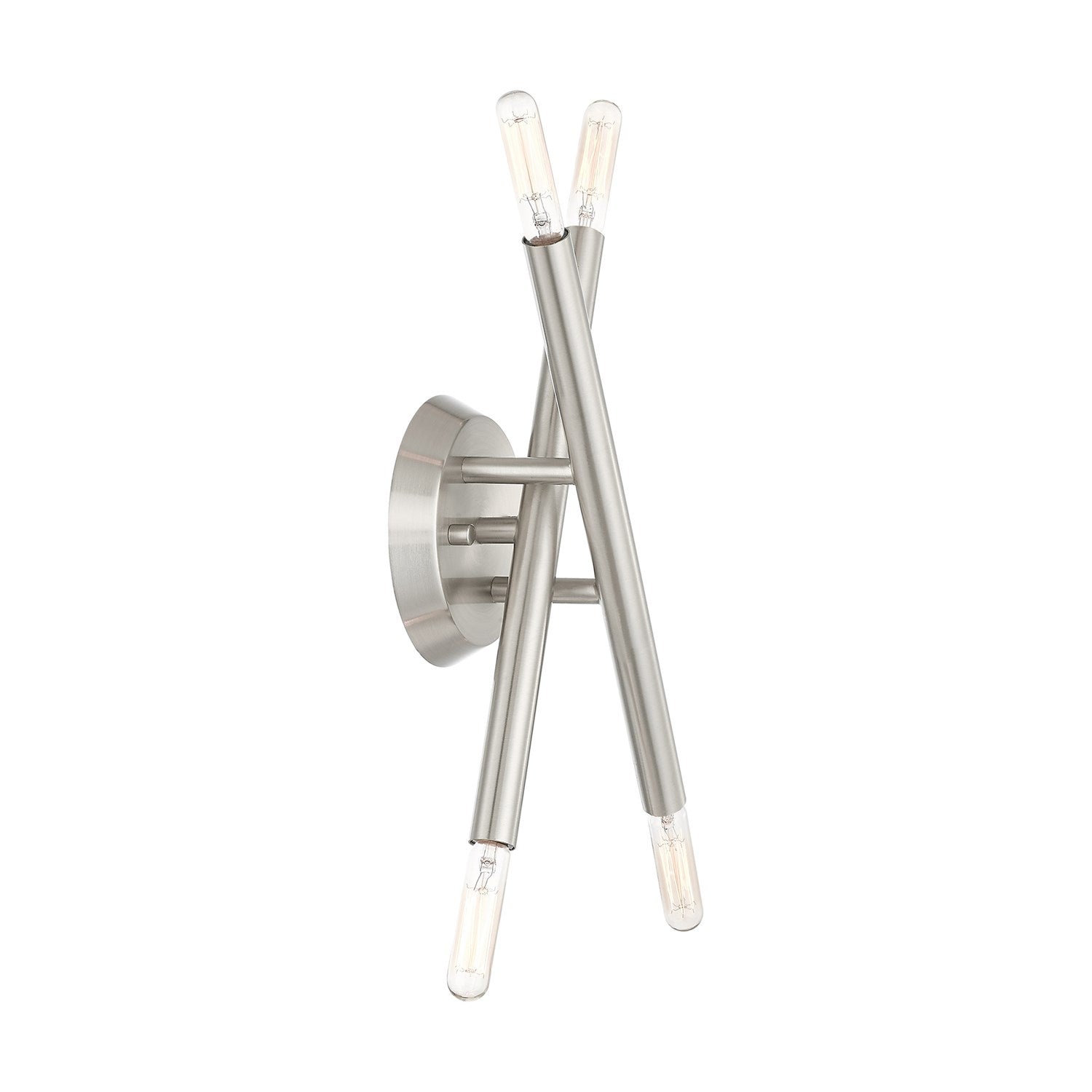 4 Light Brushed Nickel Ada Wall Sconce