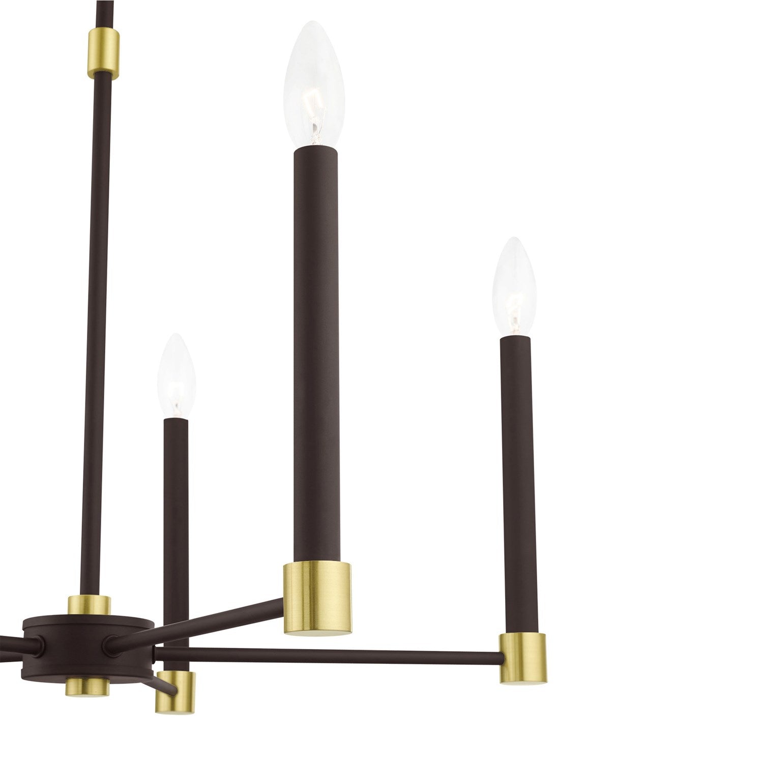 5 Light Bronze Chandelier