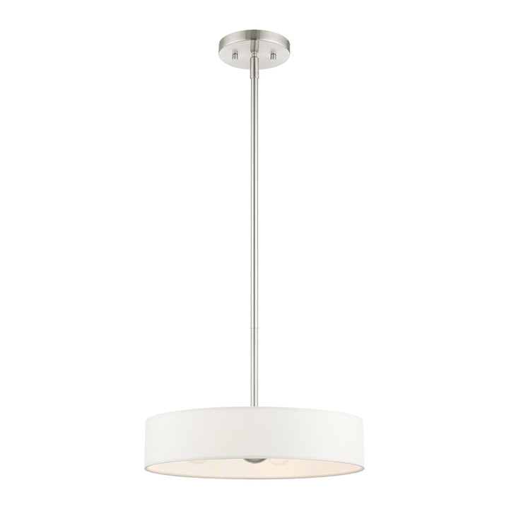 4 Light Brushed Nickel Chandelier