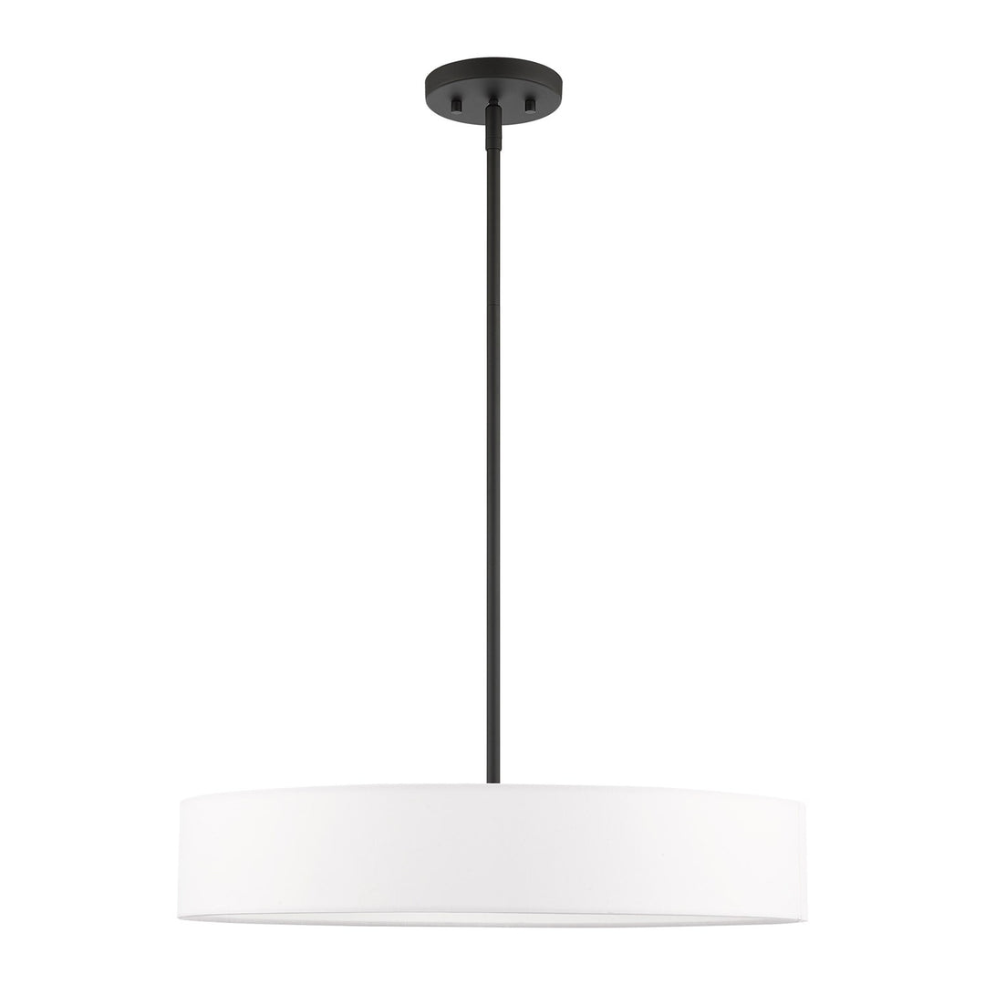 4 Light Black Chandelier