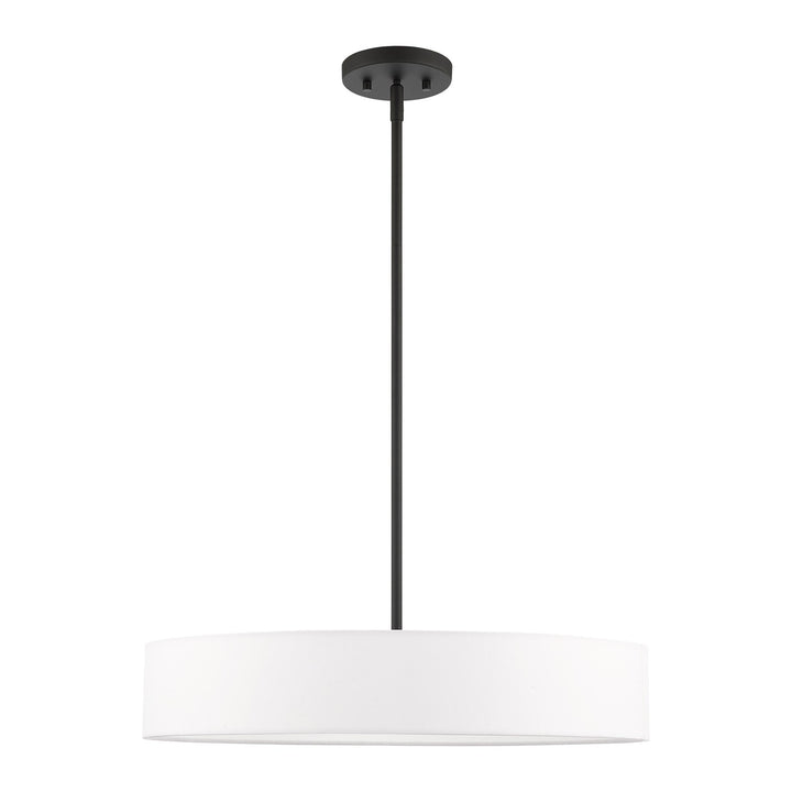 4 Light Black Chandelier