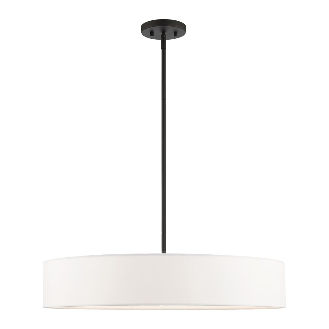 5 Light Black Chandelier by Livex Lighting